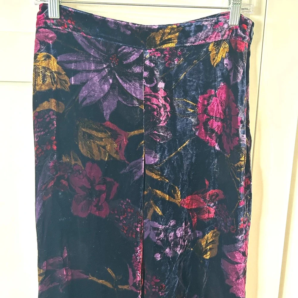 Trina Turk Women's Floral Print Grand Gardens Silk Blend‎ Pants in Size 0
